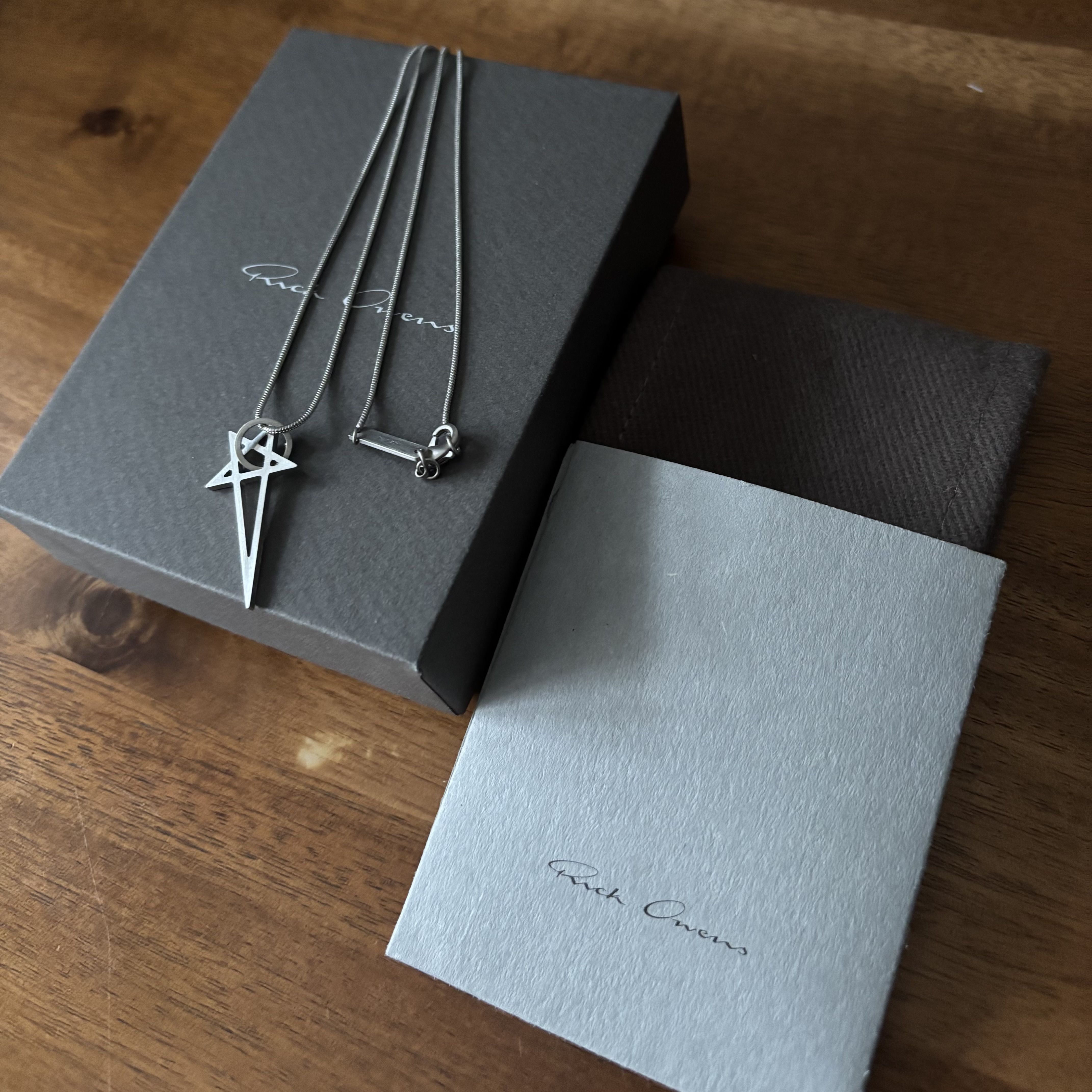 Rick Owens Pentagram ネックレス (RICK OWENS/ネックレス・チョーカー