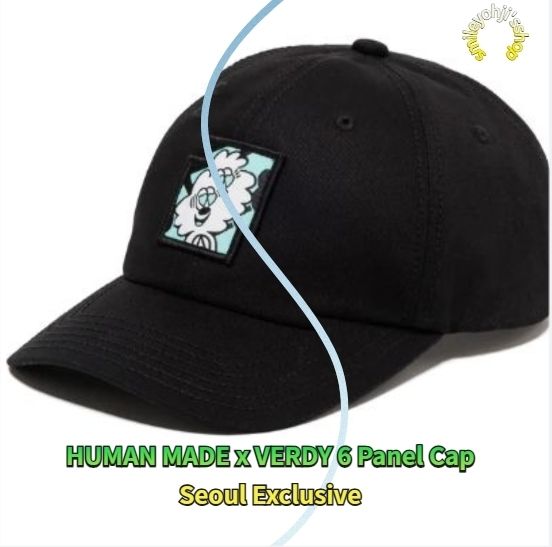 ☆入手困難☆HUMAN MADE x VERDY 6 Panel Cap Seoul Exclusive (HUMAN