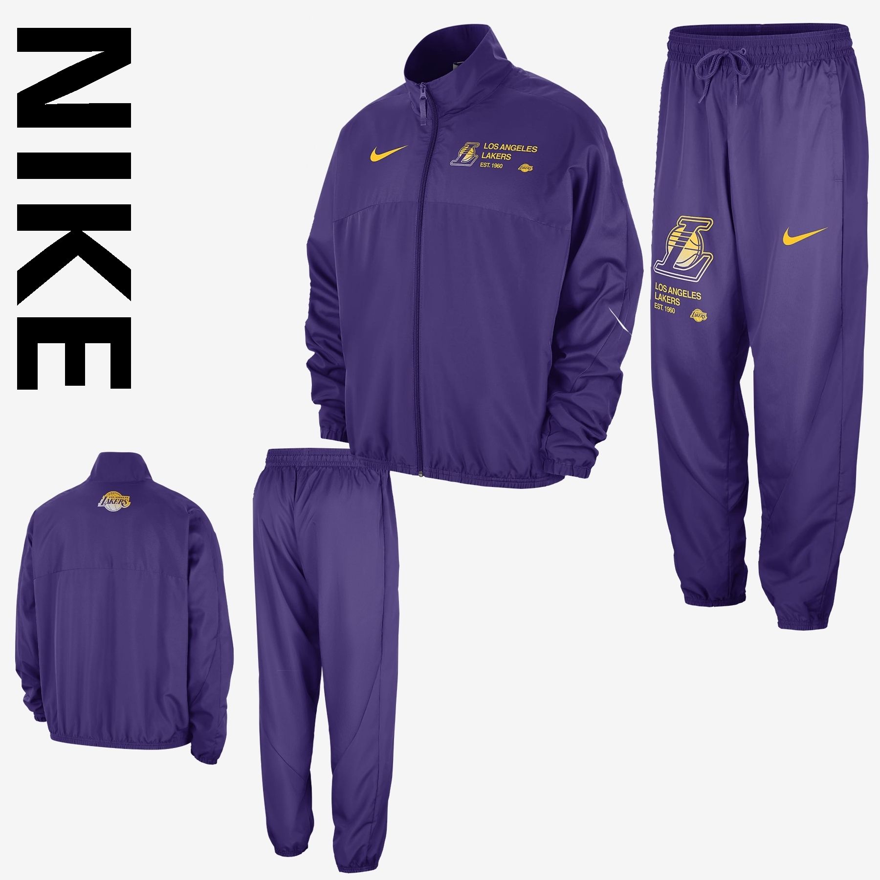 NIKE】Los Angeles Lakers Men's Nike NBA Graphic Tracksuit (Nike