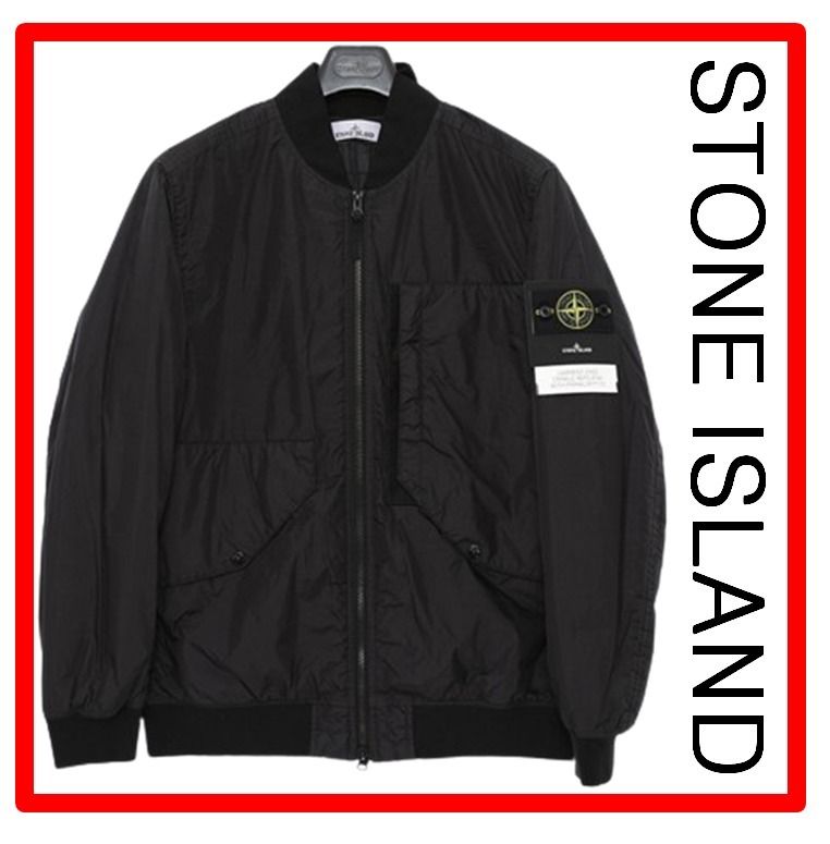 STONE ISLAND☆ナイロン プリマロフトTC ボンバー ジャケット (STONE