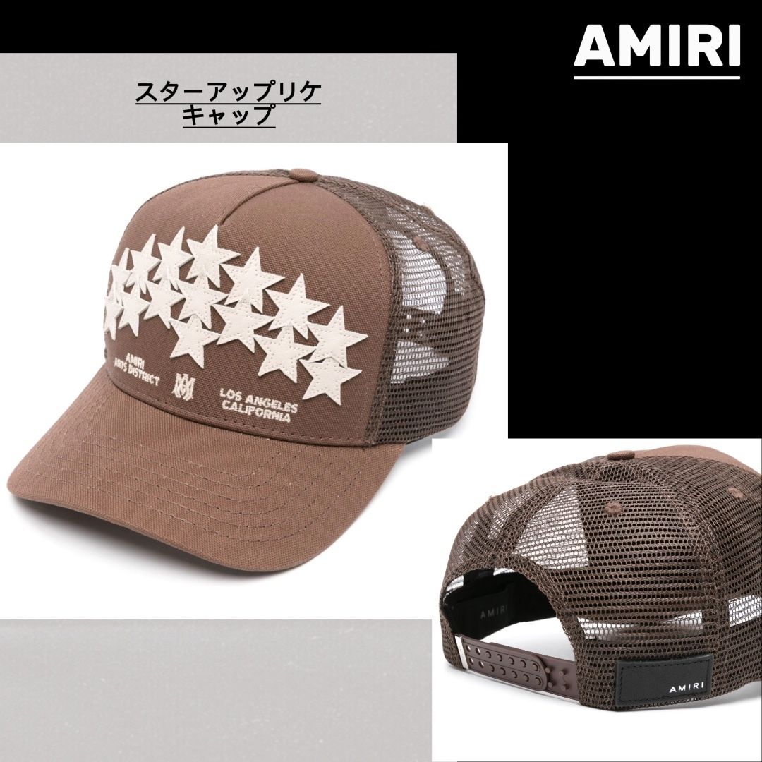 AMIRI スターアップリケ キャップ (AMIRI/キャップ) 102603147【BUYMA】