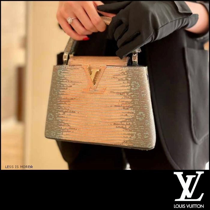 ルイヴィトン】カプシーヌ MINI 美しいリザードレザー (Louis Vuitton