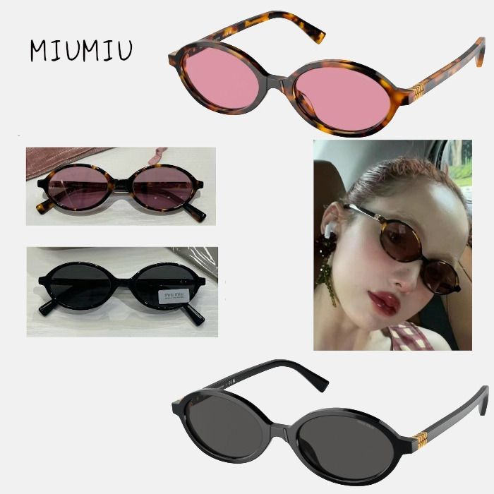 MIUMIU MU 04ZS ロゴ カラーサングラス (MiuMiu/サングラス) MU 04ZS
