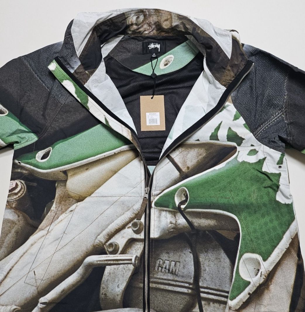 ☆24SS 最新作☆STUSSY BEACH SHELL BAJA PRINT (STUSSY/ジャケット