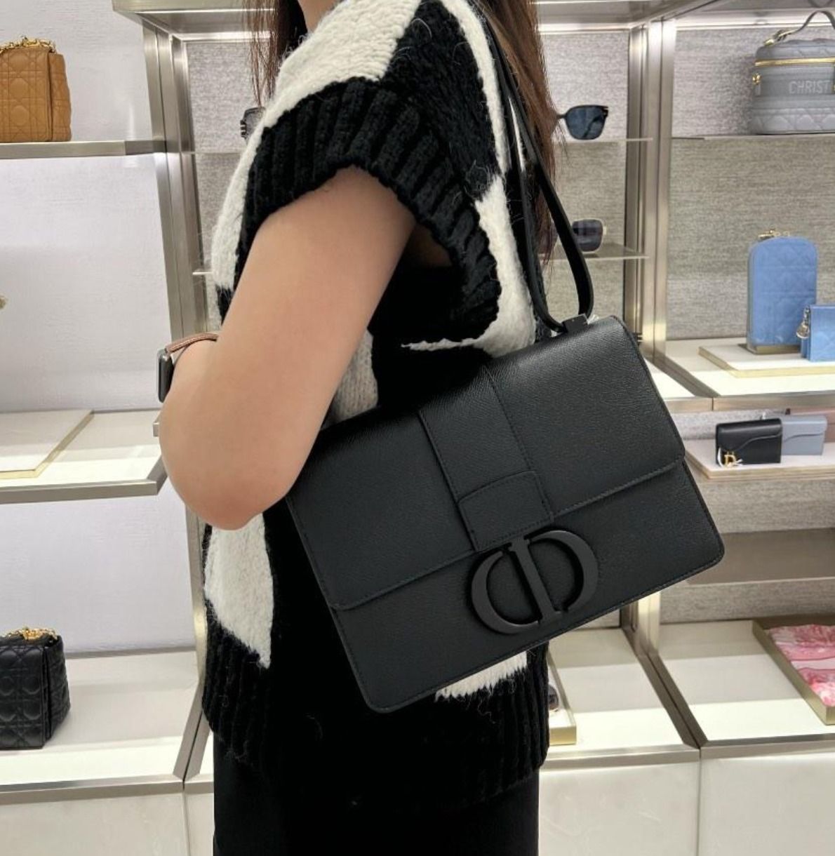 DIOR直営】セール!! 送料込 30 MONTAIGNE オールブラック (Dior