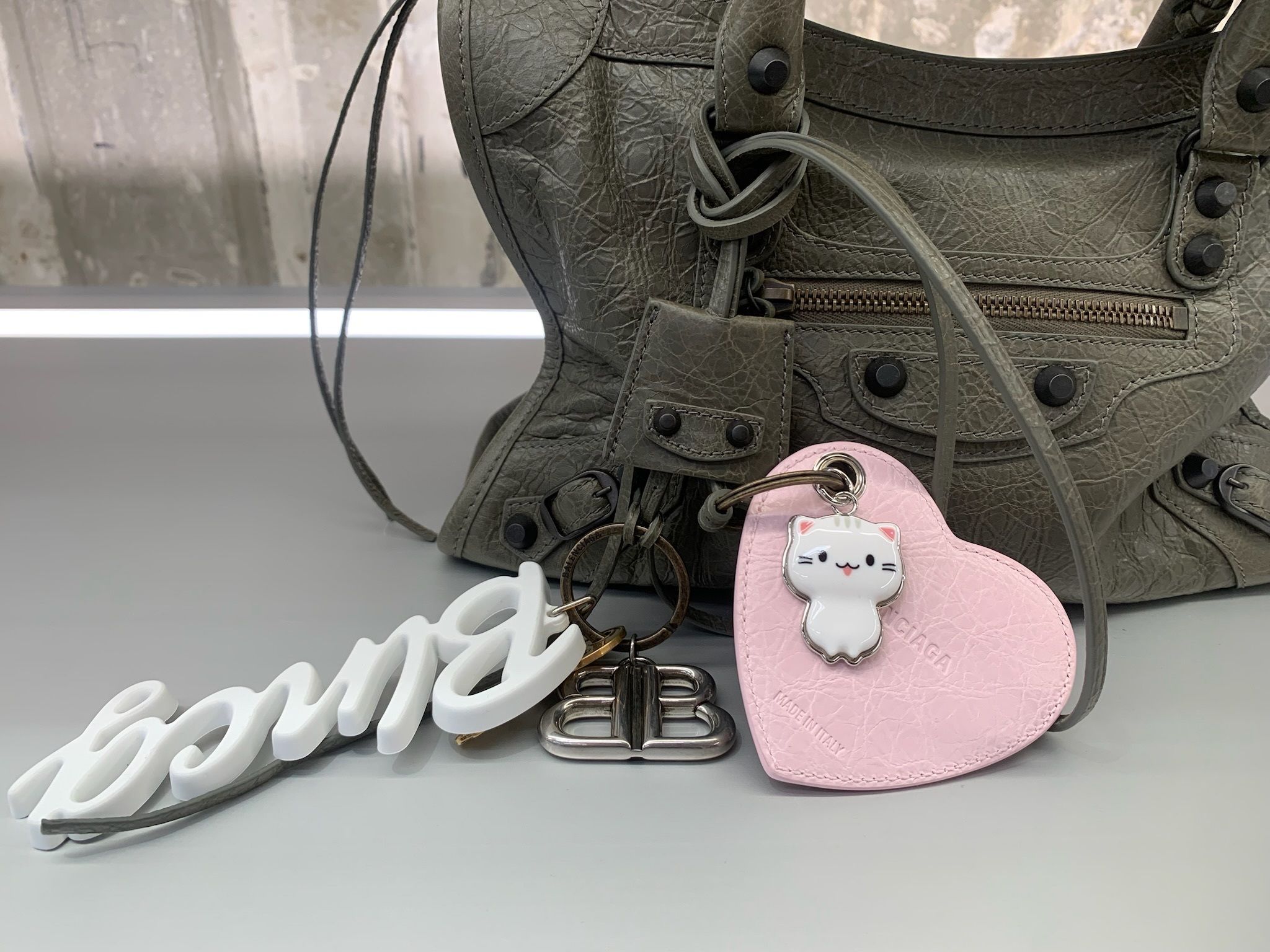 BALENCIAGA】LE CITY HEART ハート チャーム (BALENCIAGA/バッグ