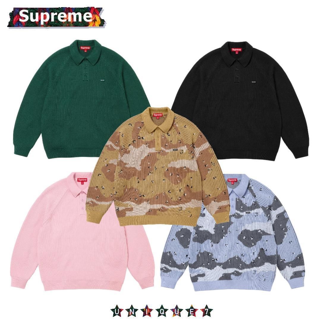 Supreme】 Small Box Polo Sweater - 24FW (Supreme/ニット・セーター