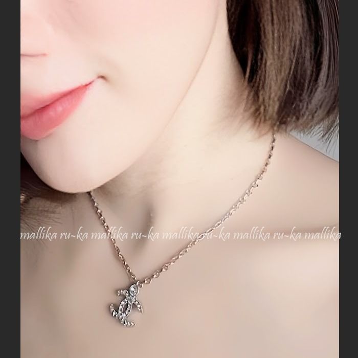 キラキラ華やか☆【CHANEL】CCロゴ ネックレス (CHANEL/ネックレス
