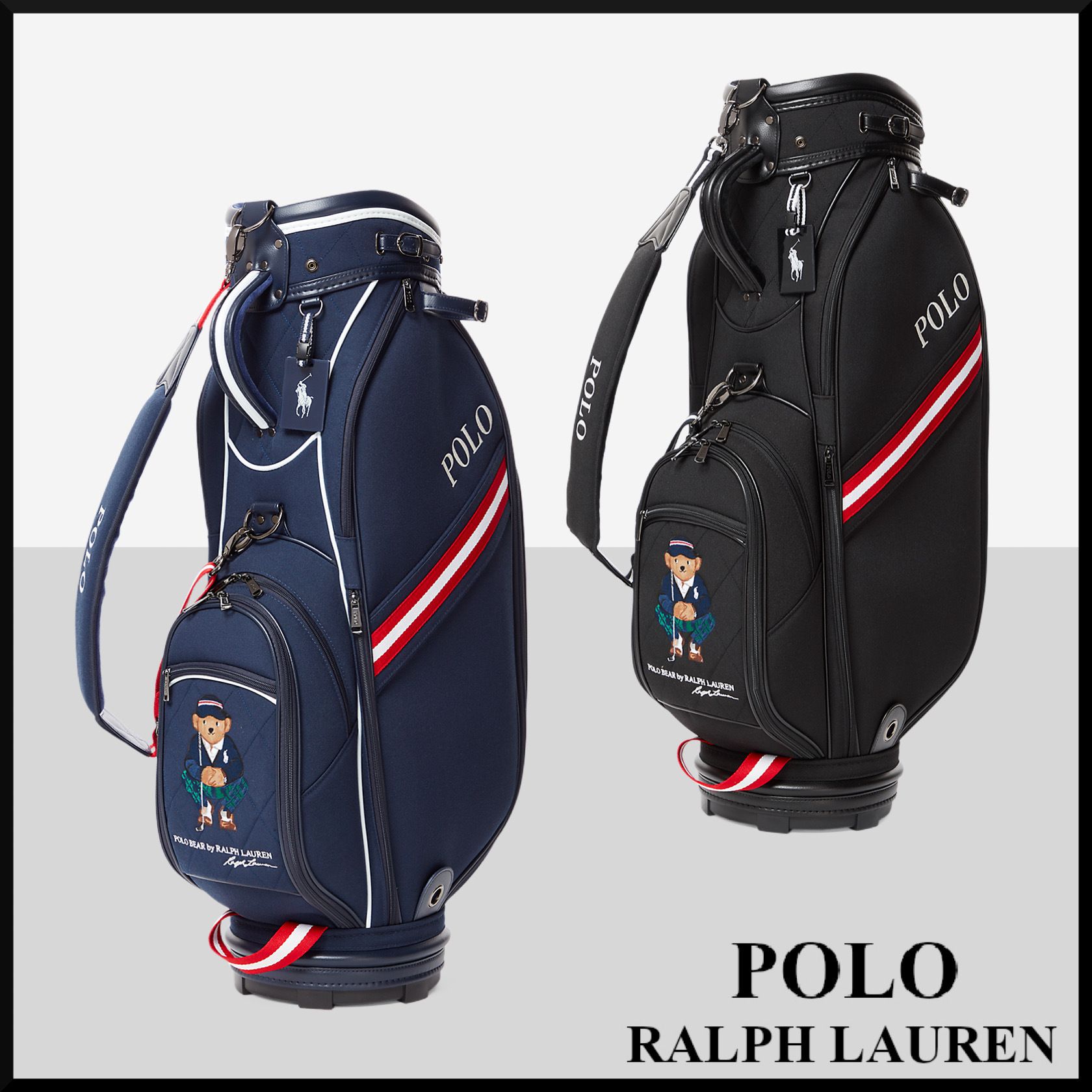 おしゃれ☆polo ralph lauren Polo ベア ゴルフ バッグ (POLO RALPH