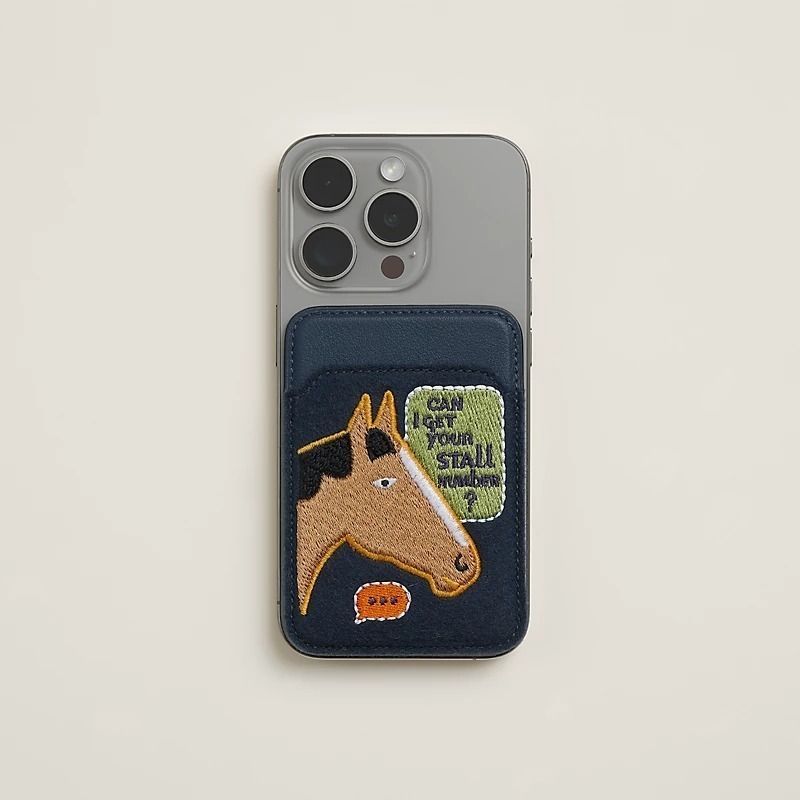 Magsafeカードケース♪【HERMES】カードケース MagSafe (HERMES/iPhone