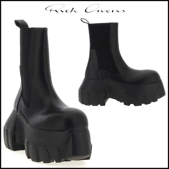 バルマン rick owens ブーツ ビートル ボゾ トラクター 42 RICK OWENS