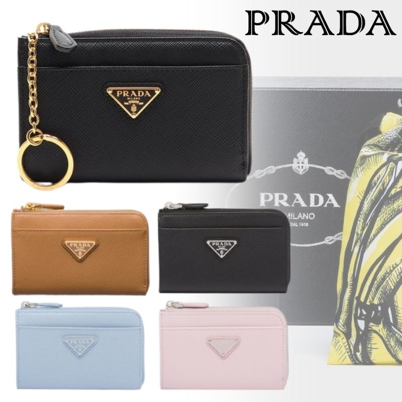 PRADA プラダ サフィアーノトライアングル キーケース (PRADA/キー