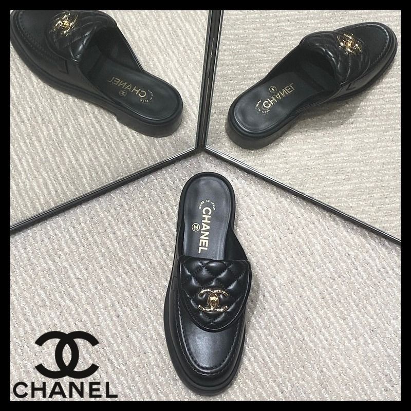 ☆履きやすい☆シャネル ローファーサンダル (CHANEL/ローファー