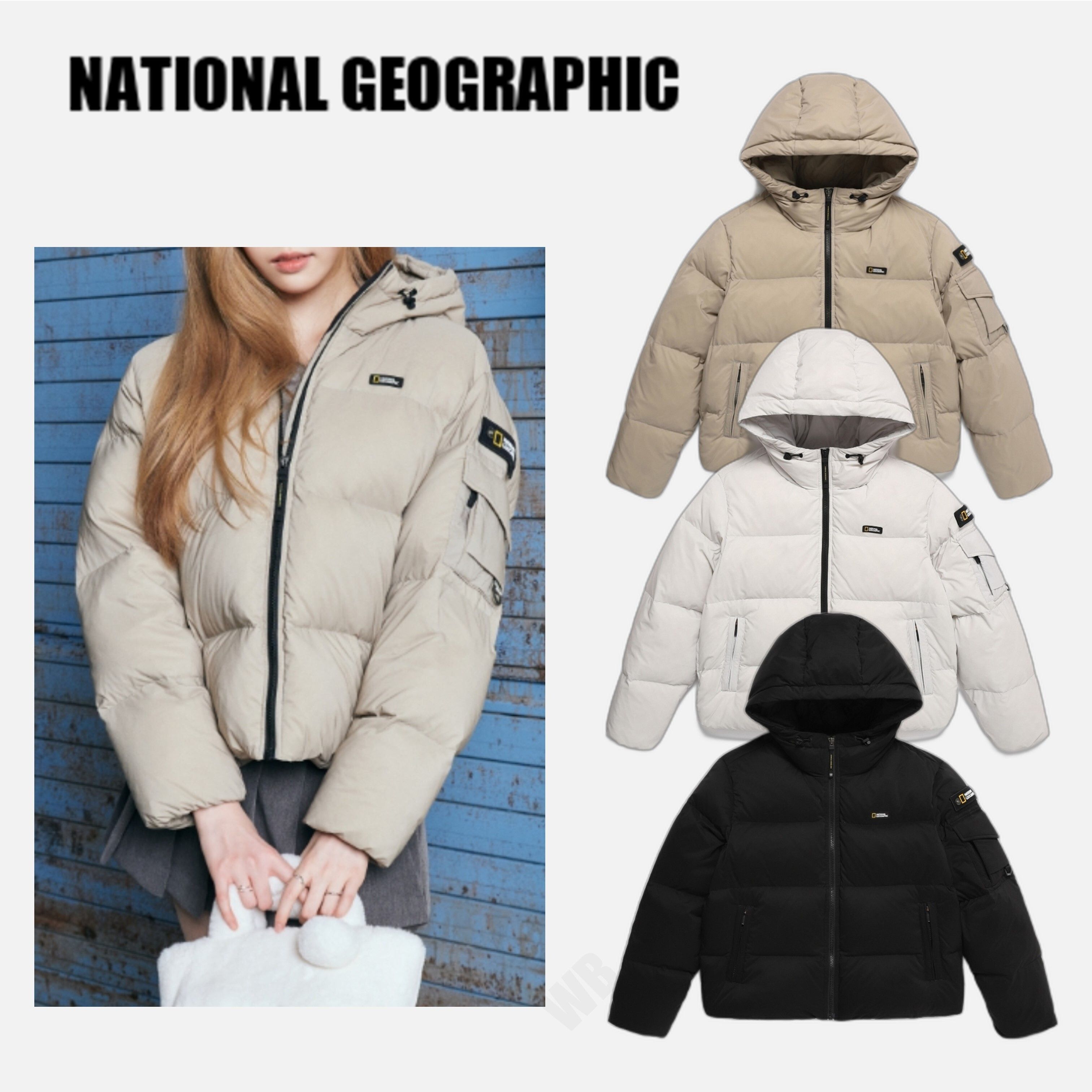 NG] W Golden Mall Hoodie Down Jumper ☆送料込☆ (NATIONAL