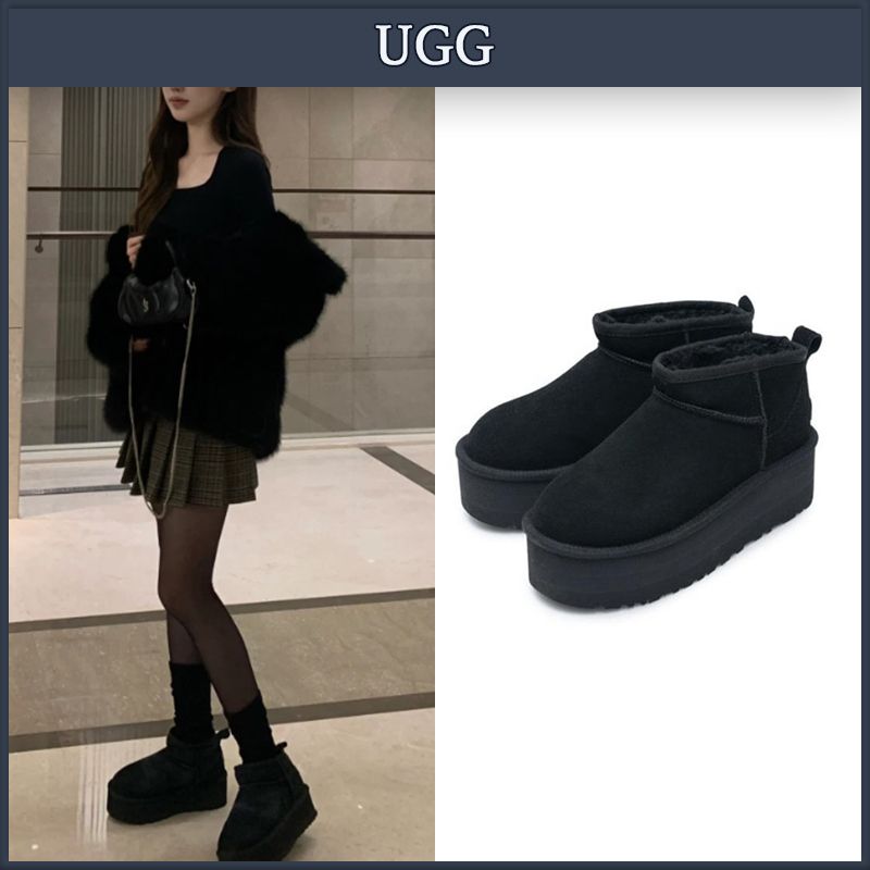 UGG】☆ジェニー着用☆クラシックミニプラットフォーム ブーツ (UGG