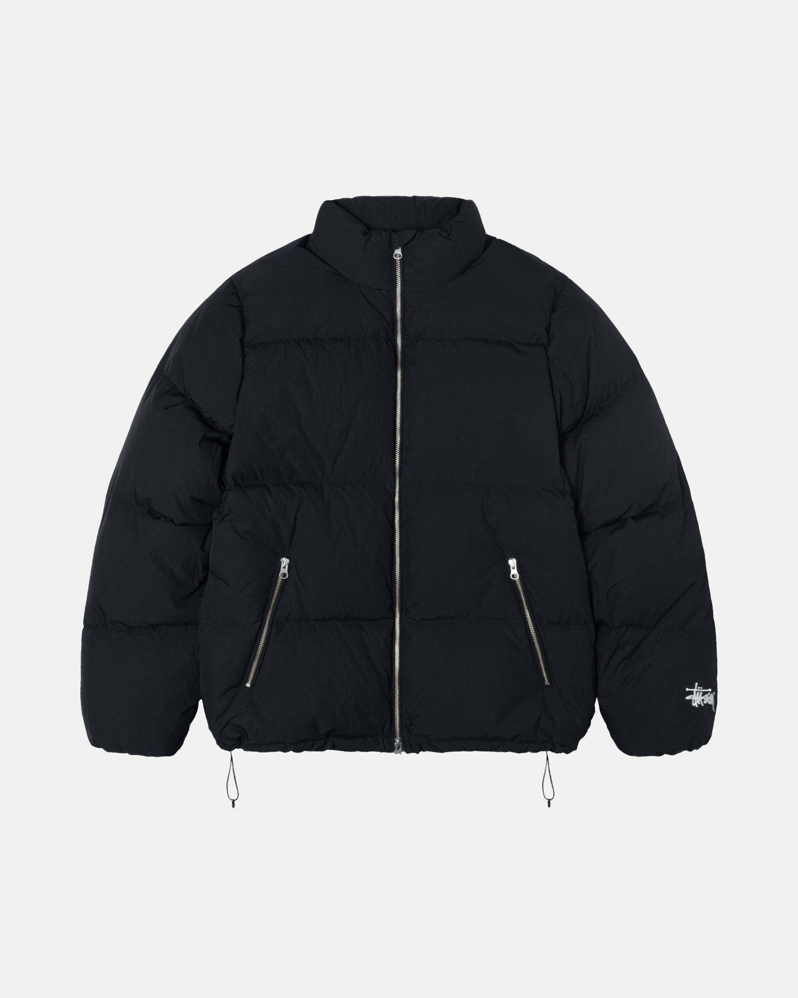 Stussy】☆Stussy Down Puffer Nylon Black☆送料・関税込☆ (STUSSY