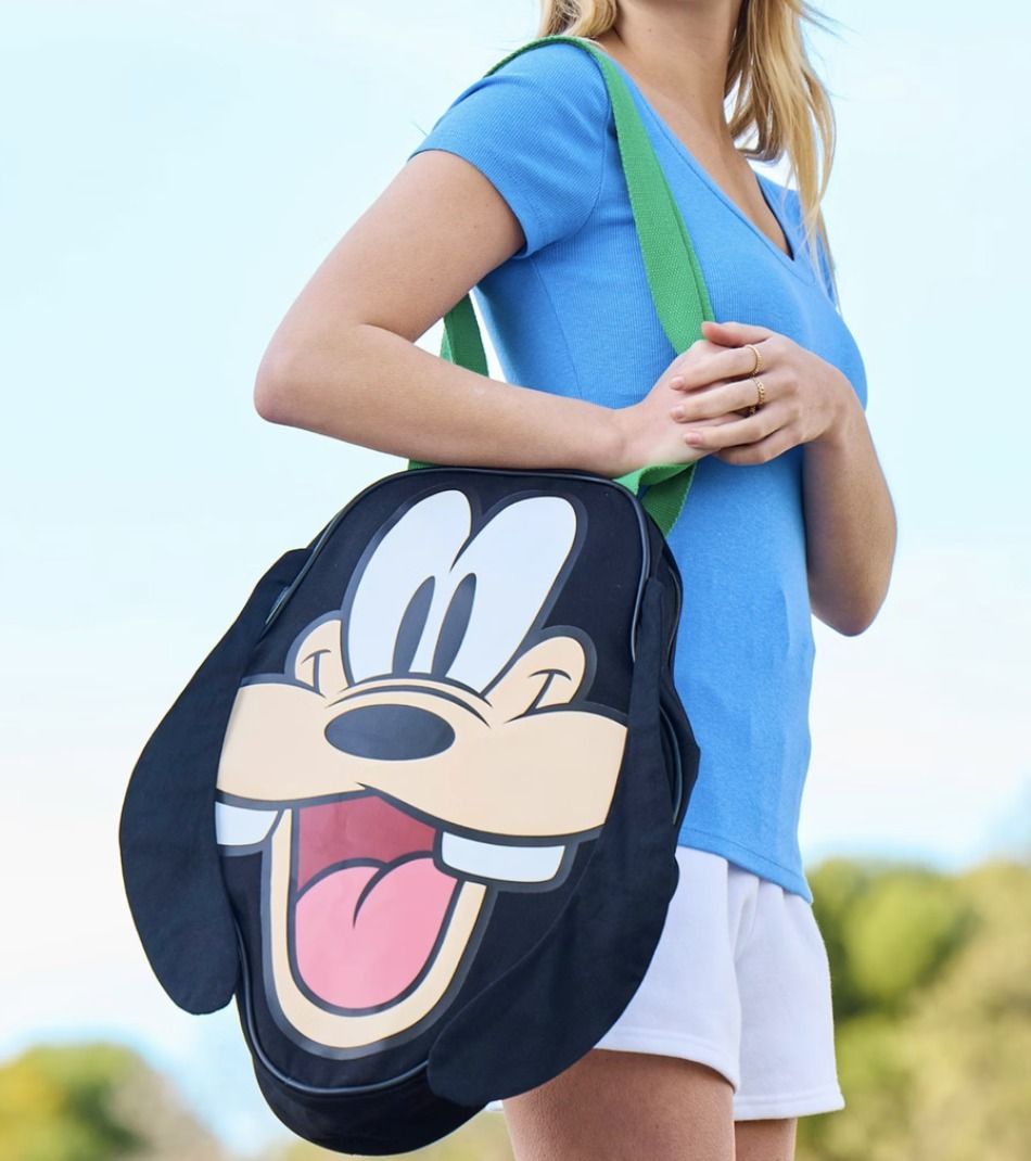 Disney ☆ Goofy ビッグフェイス キャンバストートバッグ (Disney