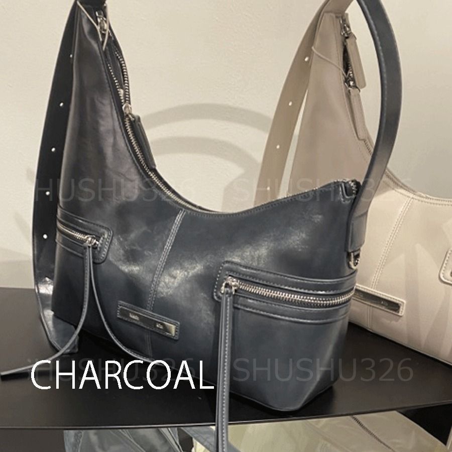 ☆Matin Kim☆ASYMMETRICAL ZIPPER BAG (Matin Kim/ショルダーバッグ