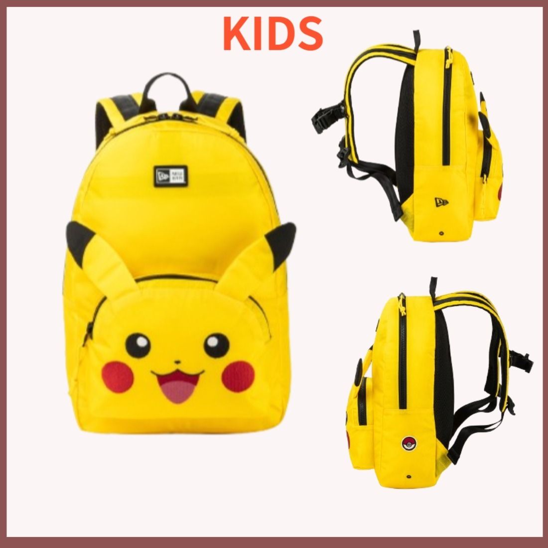 Newera□[Kids]ポケモン ピカチュウ バックパック□送料込 (New Era