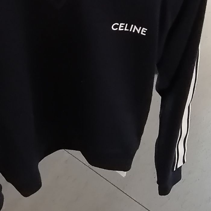 CELINE】セリーヌ メンズ ルーズ スウェットシャツ ネイビー (CELINE