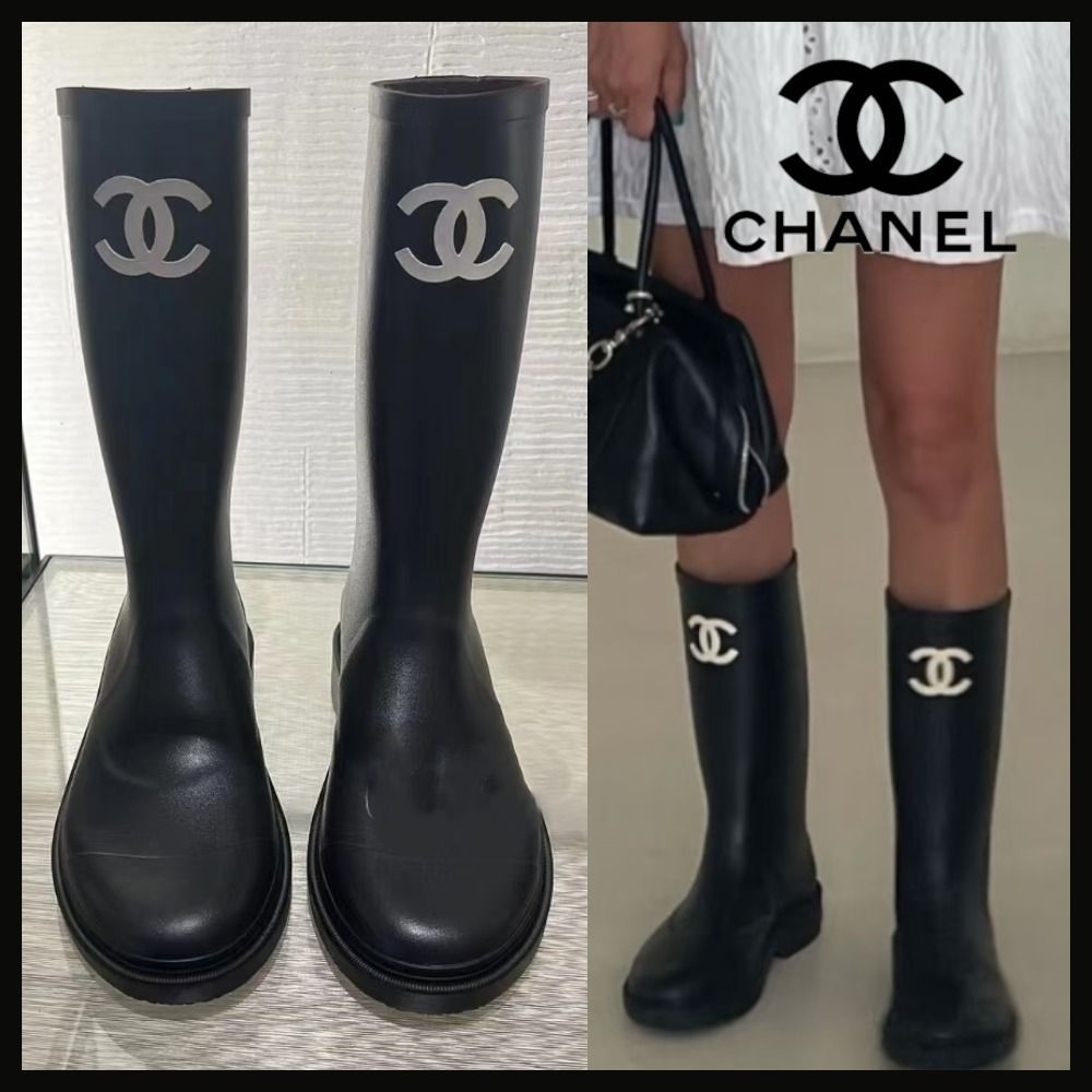 ジェニちゃん愛用♡】CHANEL レインブーツ (CHANEL/レインブーツ