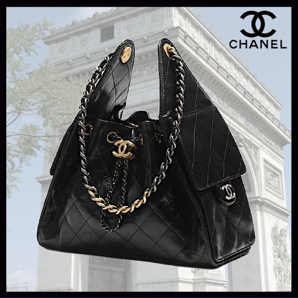 CHANEL】25B ツヤ感が◎シャネル25 スモールハンドバッグ (CHANEL