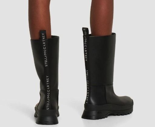 Stella McCartney ショートブーツ 靴 シューズ ロゴ ビブラム (Stella