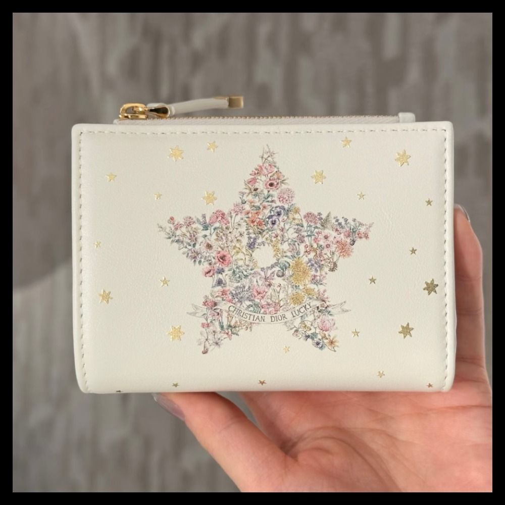 国内発送♪】Dior☆Dior Lucky Dahlia Dior Print ウォレット (Dior