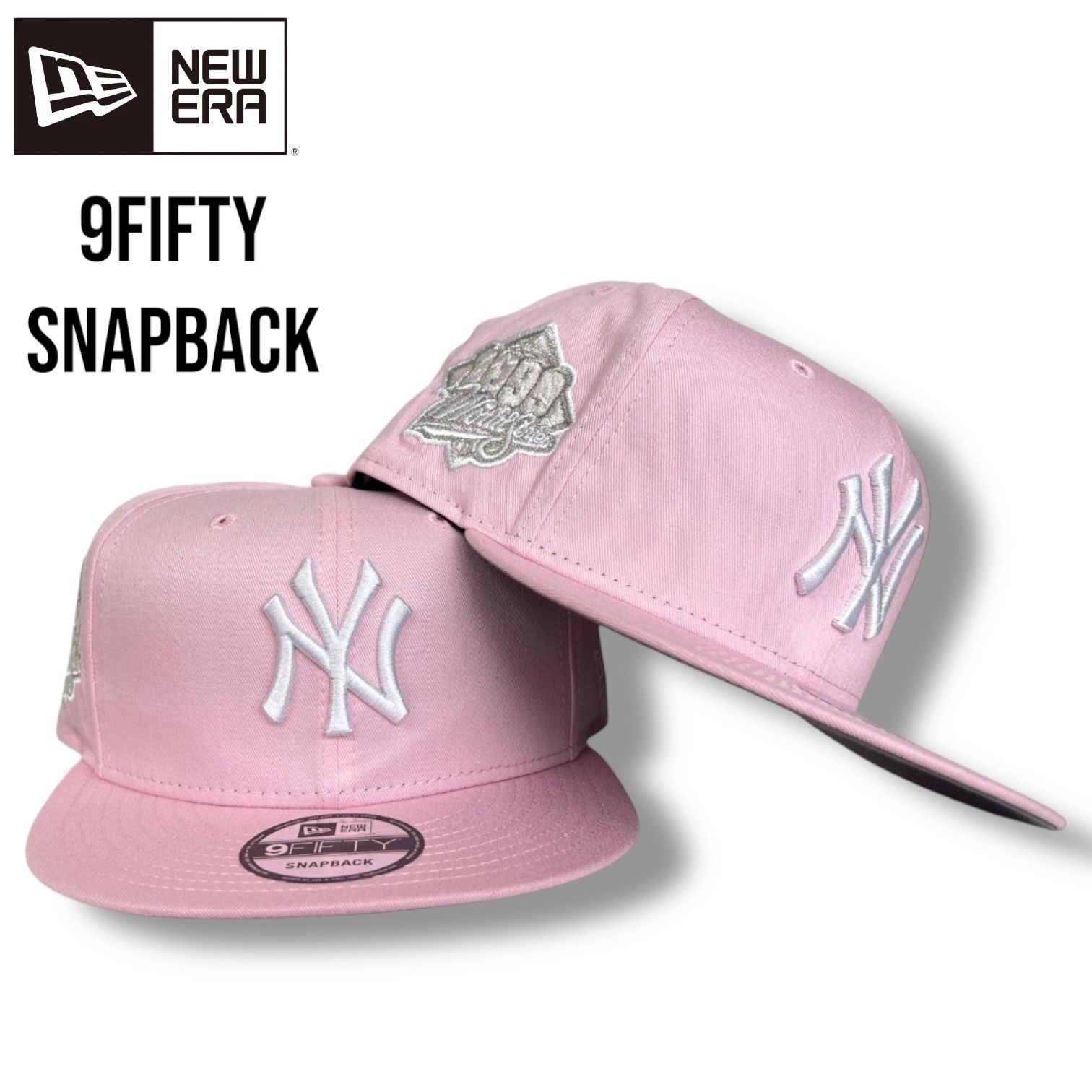 NEW ERA NY ヤンキース ピンク WS 9FIFTY ニューエラ キャップ (New