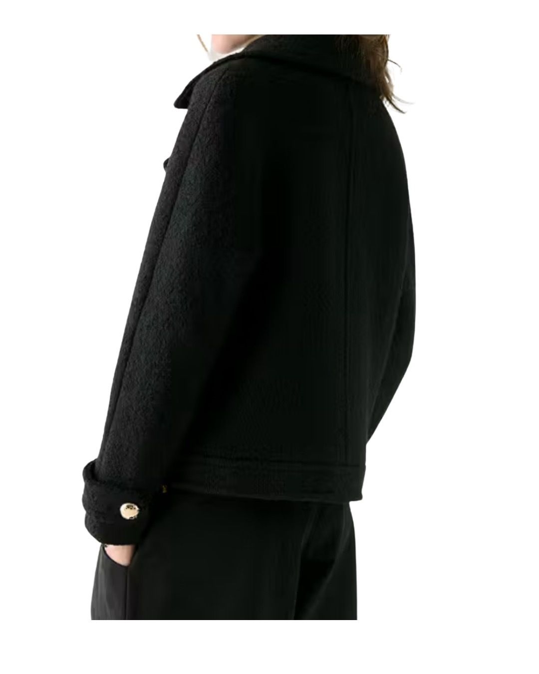 国内即発】kate spade ウール クロップド ピーコート K25774 (kate