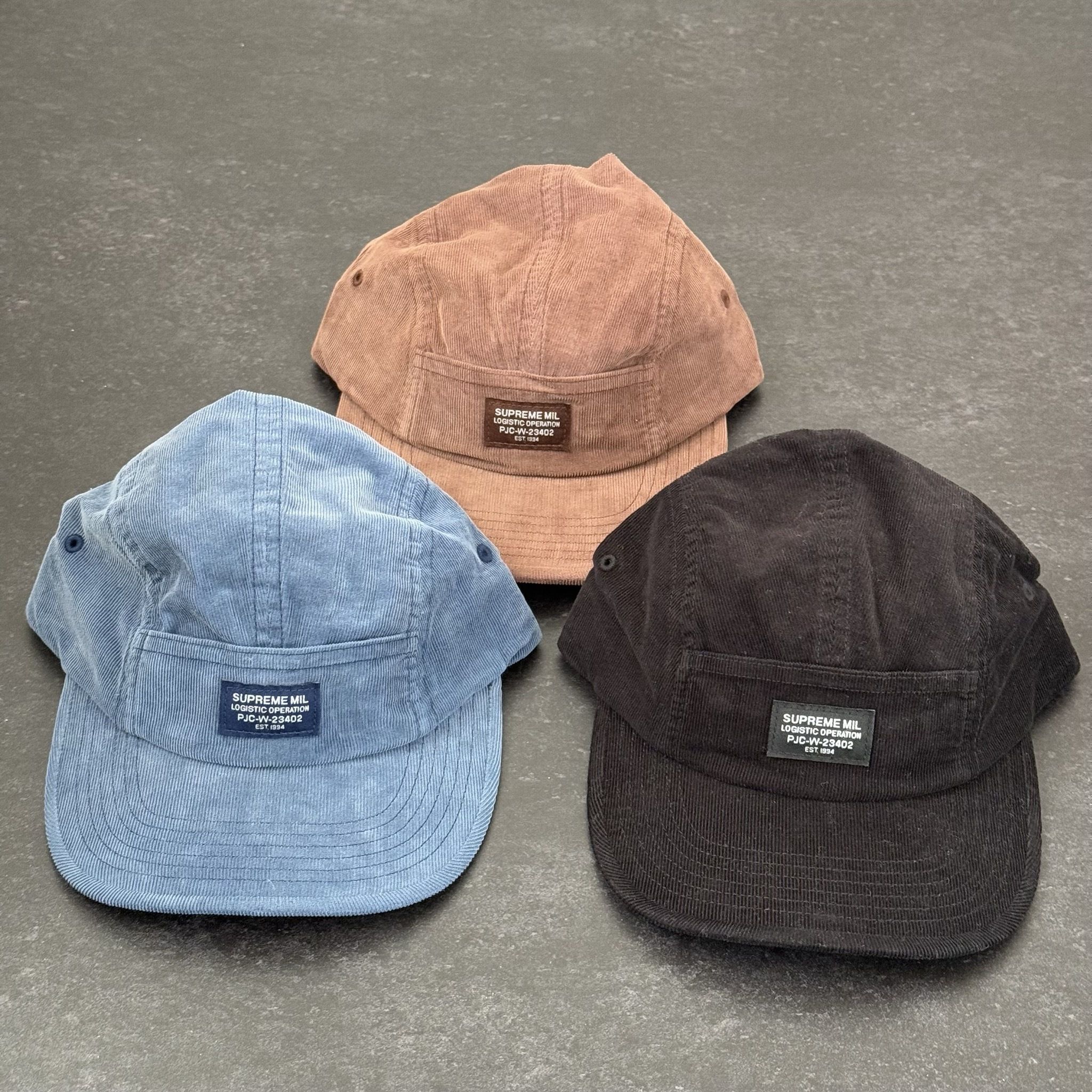 Supreme シュプリーム コーデュロイキャップ Pocket Camp Cap (Supreme