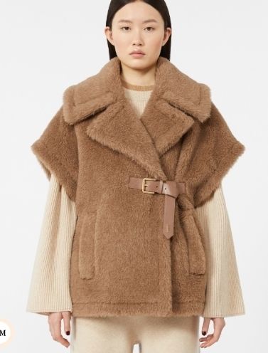 MAX MARA マックスマーラ アルパカとカシミヤのテディケープ (Max Mara