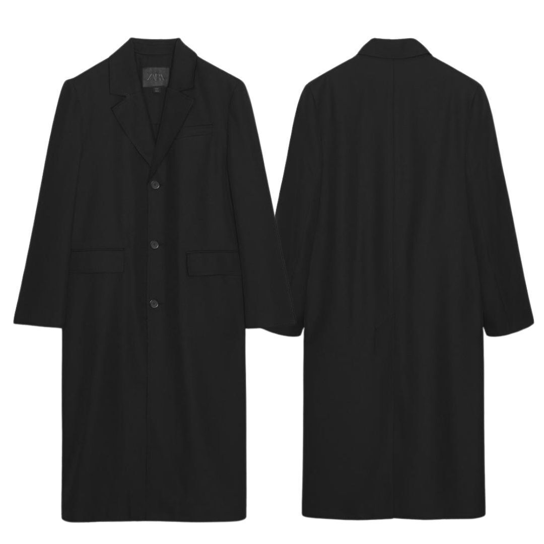 ZARA】ZW COLLECTION オーバーサイズ フロックコート (ZARA/コート