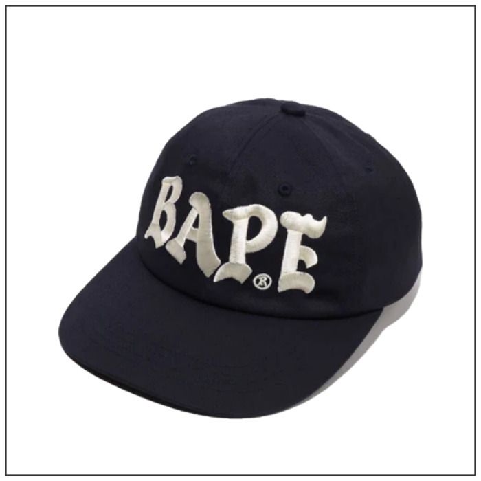 A BATHING APE】アベイシングエイプ/BAPE PANEL CAP/キャップ (A