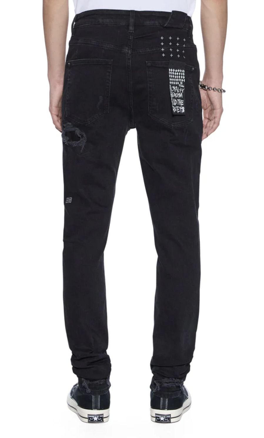 AUS発◇KSUBI◇Chitch Boneyard Black スリムフィット ジーンズ (KSUBI