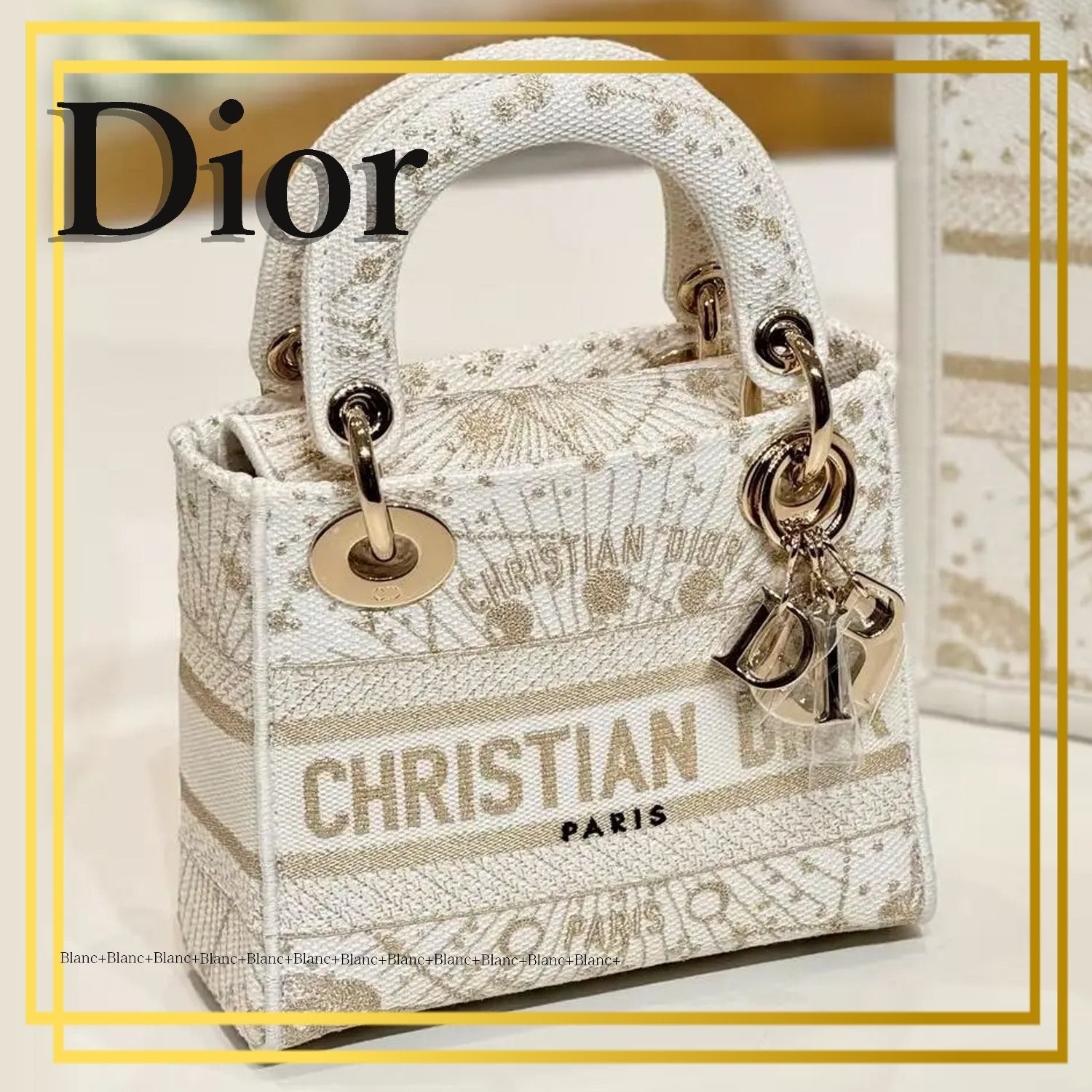 Lady DIOR 25SS新作♪【 Dior 】 スモール バッグ ×Gold☆ (Dior