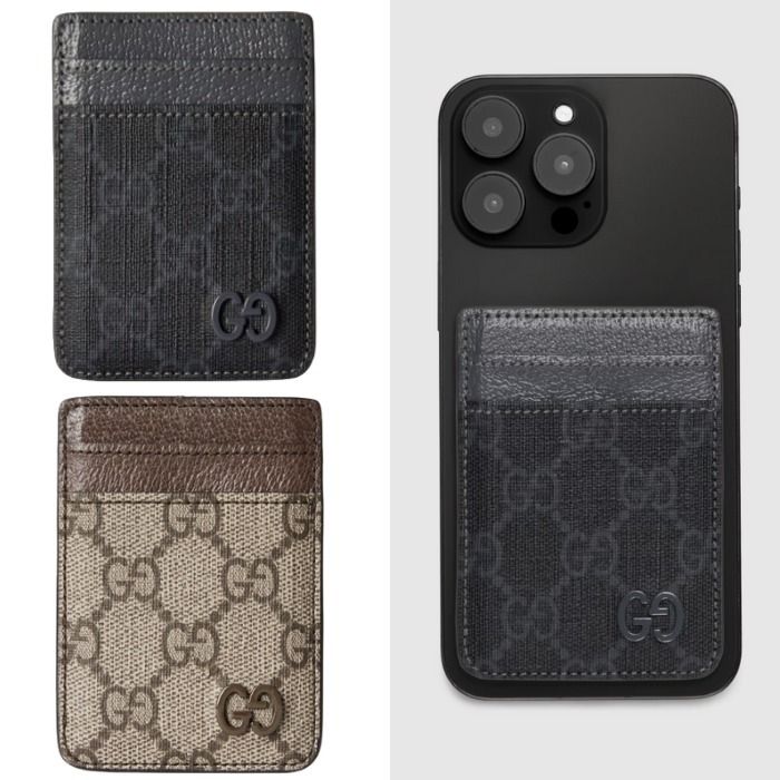 すぐ届く 国内発【グッチ】スマホ用 マグネット カードケース (GUCCI