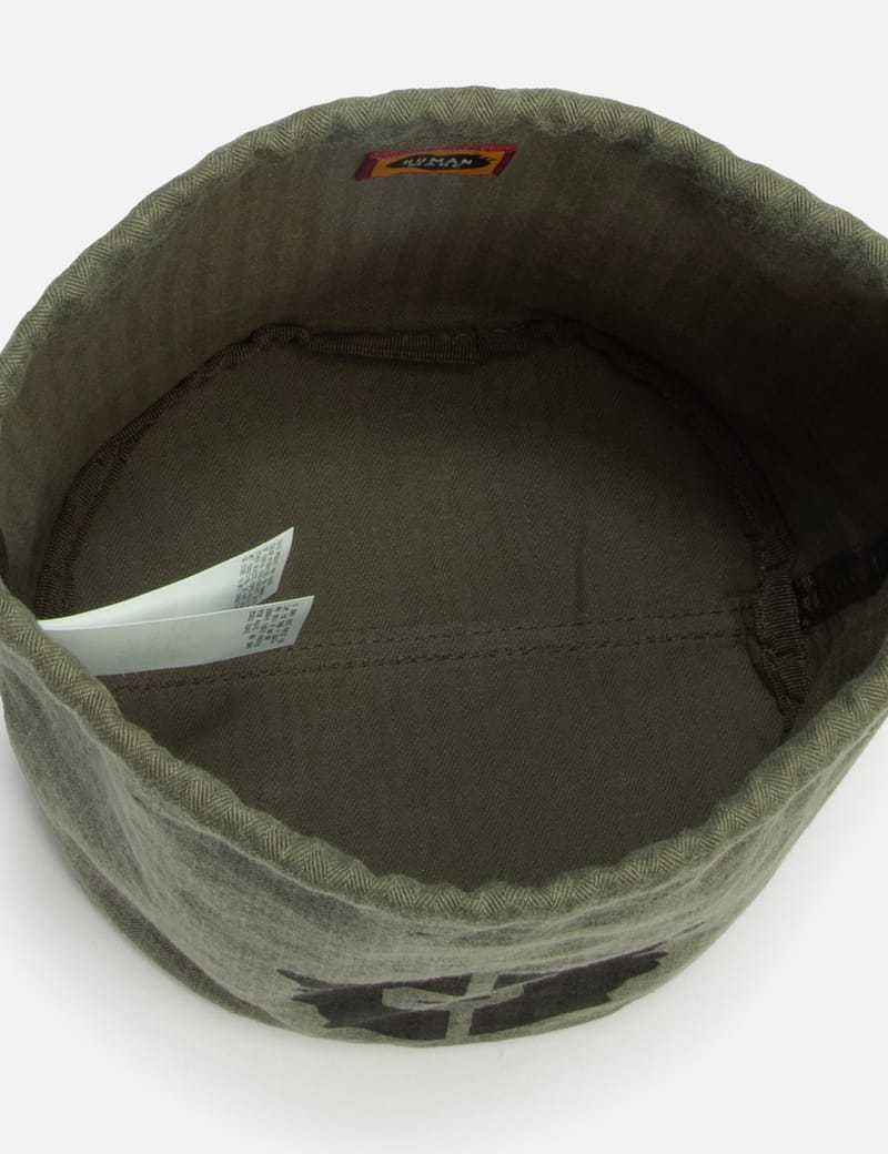 関税送料込【HUMAN MADE】DRAWSTRING BAG☆オリーブドラブ 巾着 (HUMAN