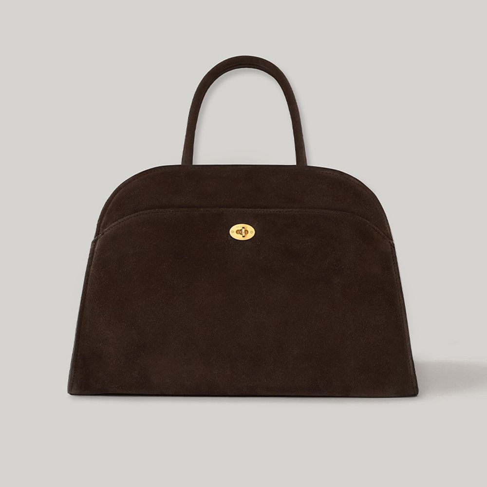 ELBORN】Momet Suede Tote Bag Brown Suede☆送料/関税込 (ELBORN