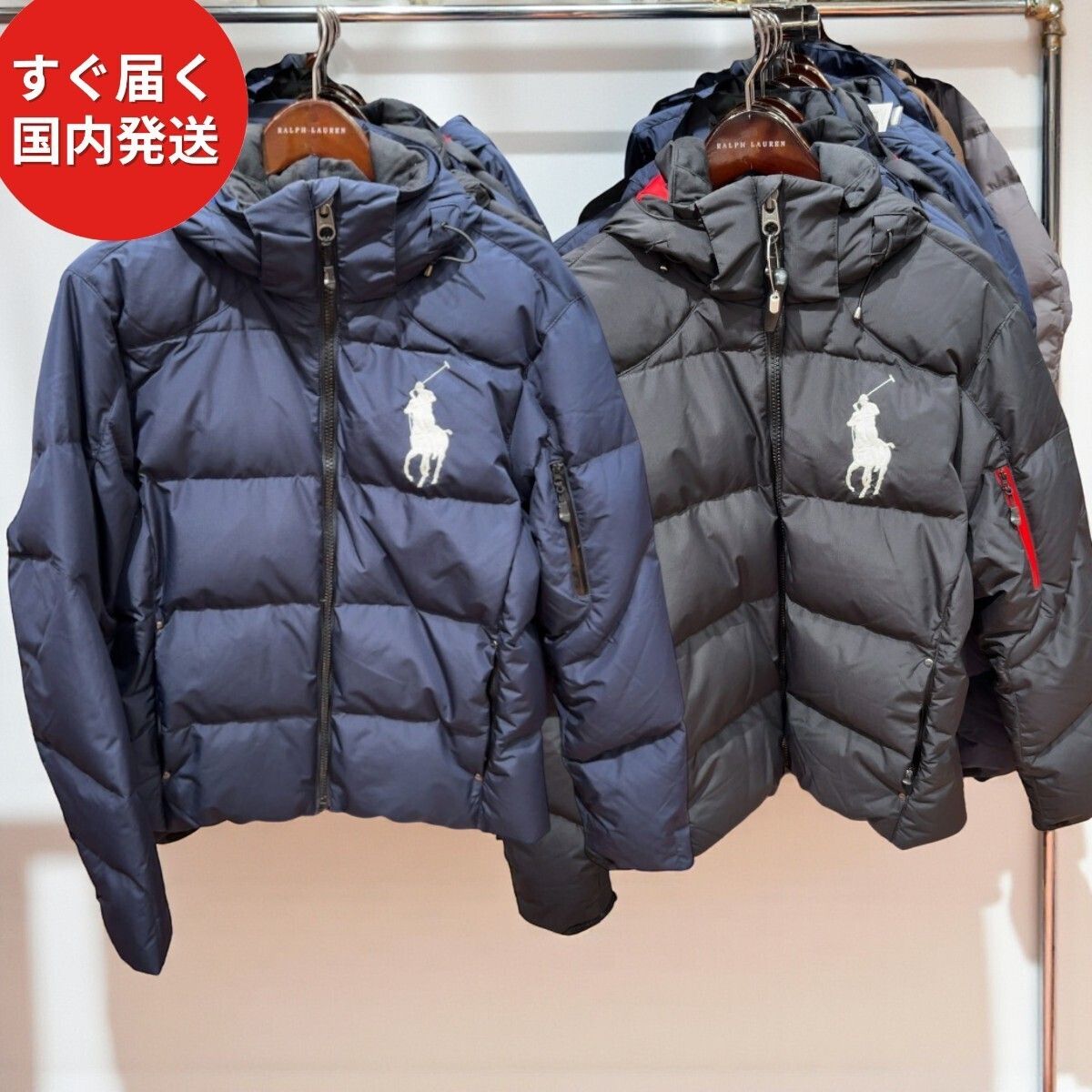 国内発送【ポロ ラルフローレン】ビッグポニー ダウンジャケット (POLO