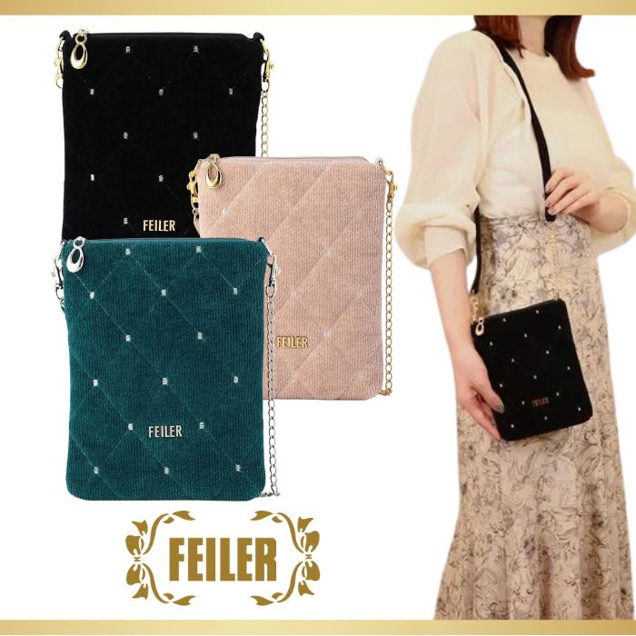FEILER】フェイラー ユニ チェーンポシェット 大人気 (FEILER