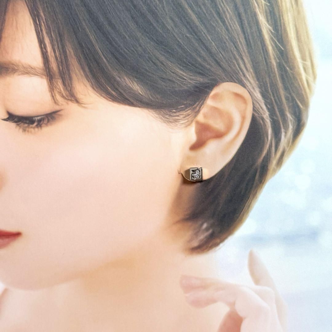 片耳用 フェンディ メンズ シングル キューブ ピアス (FENDI/ピアス