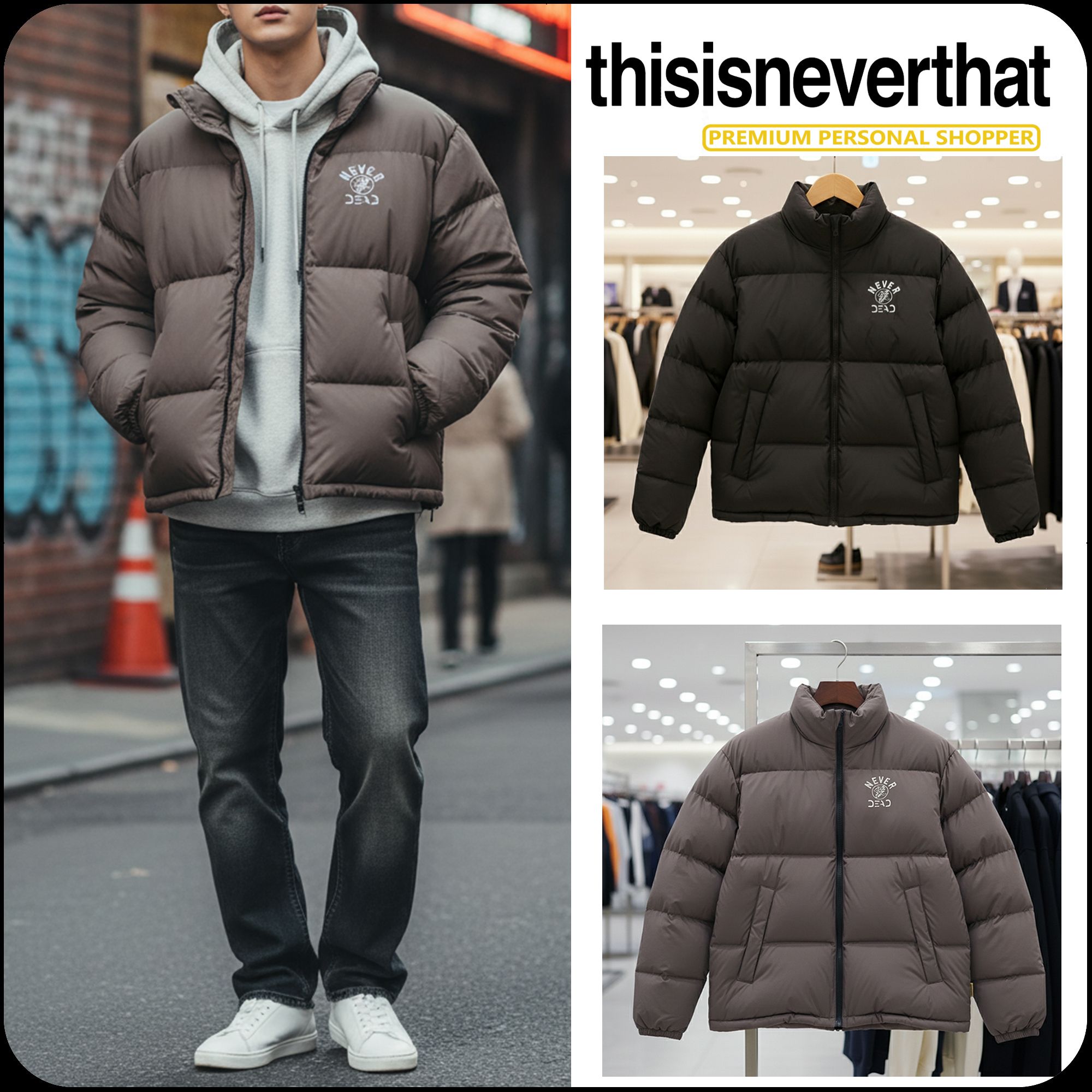 Thisisneverthat] ☆韓国大人気☆GD Puffer Down Jacket