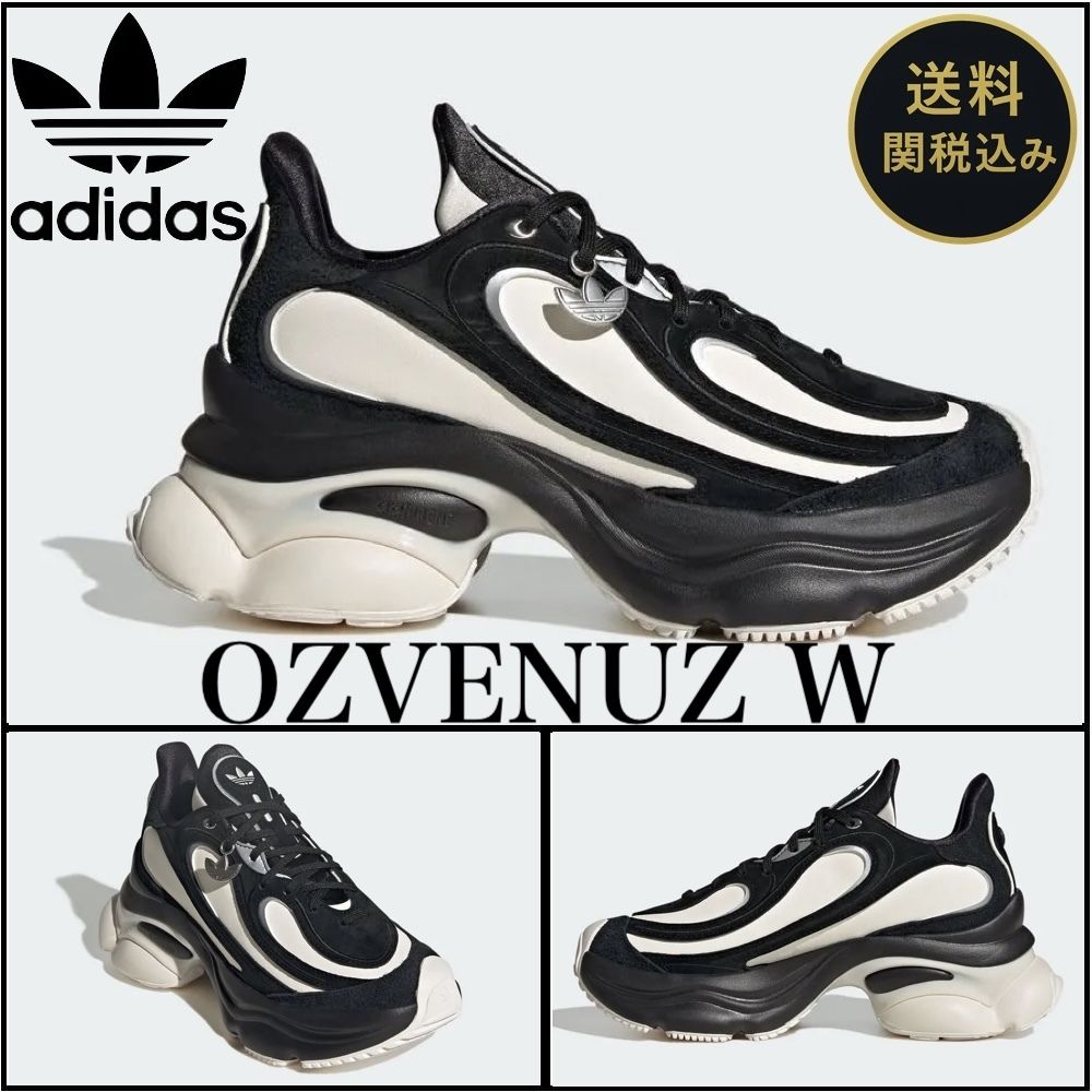 希少!!!☆Adidas☆OZVENUZ W カジュアル厚底スニーカー 男女兼用