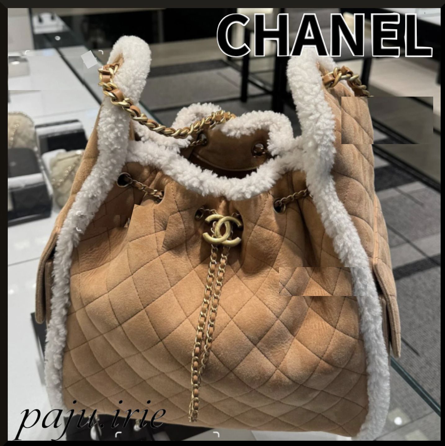希少♡ムートン【CHANEL】シャネル25 スモールハンドバッグ (CHANEL