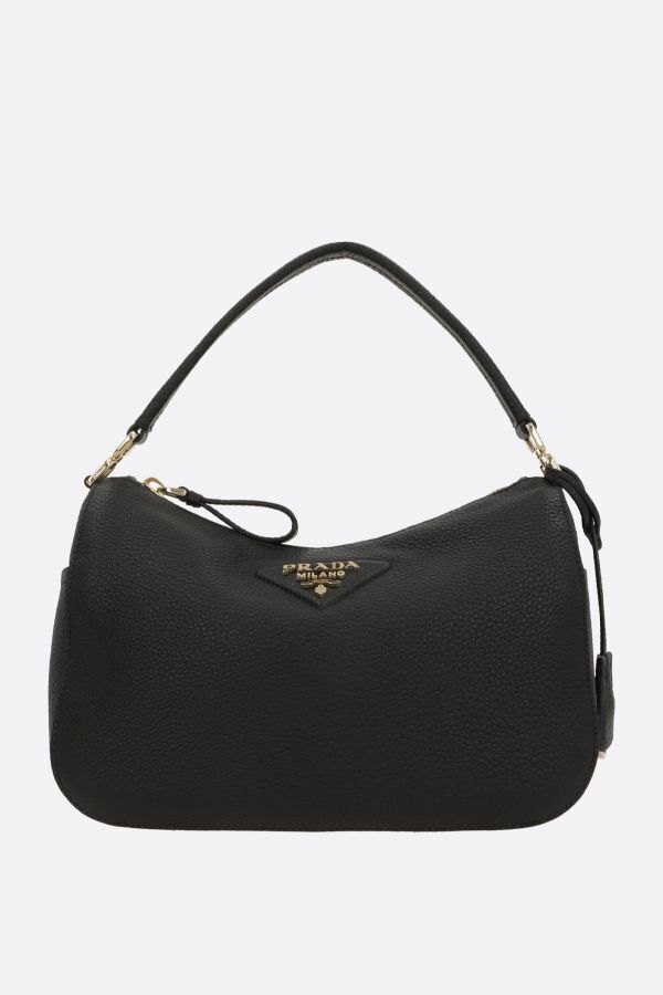 PRADA プラダ スモール レザー バッグ ブラック 関税込み (PRADA