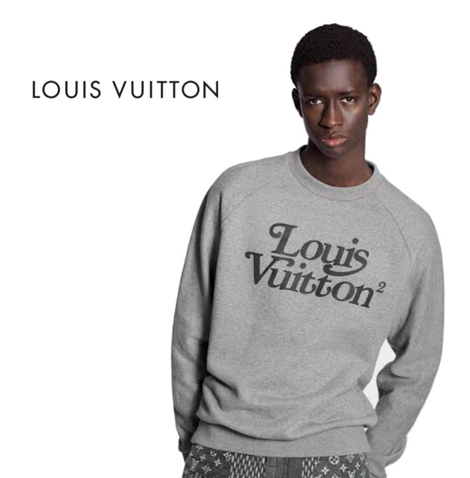入手困難】Louis Vuitton×NIGO スウェット トレーナー グレー (Louis
