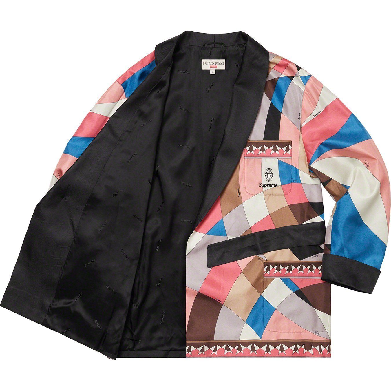 Supreme Emilio Pucci Silk Smoking Jacket - エミリオ プッチ
