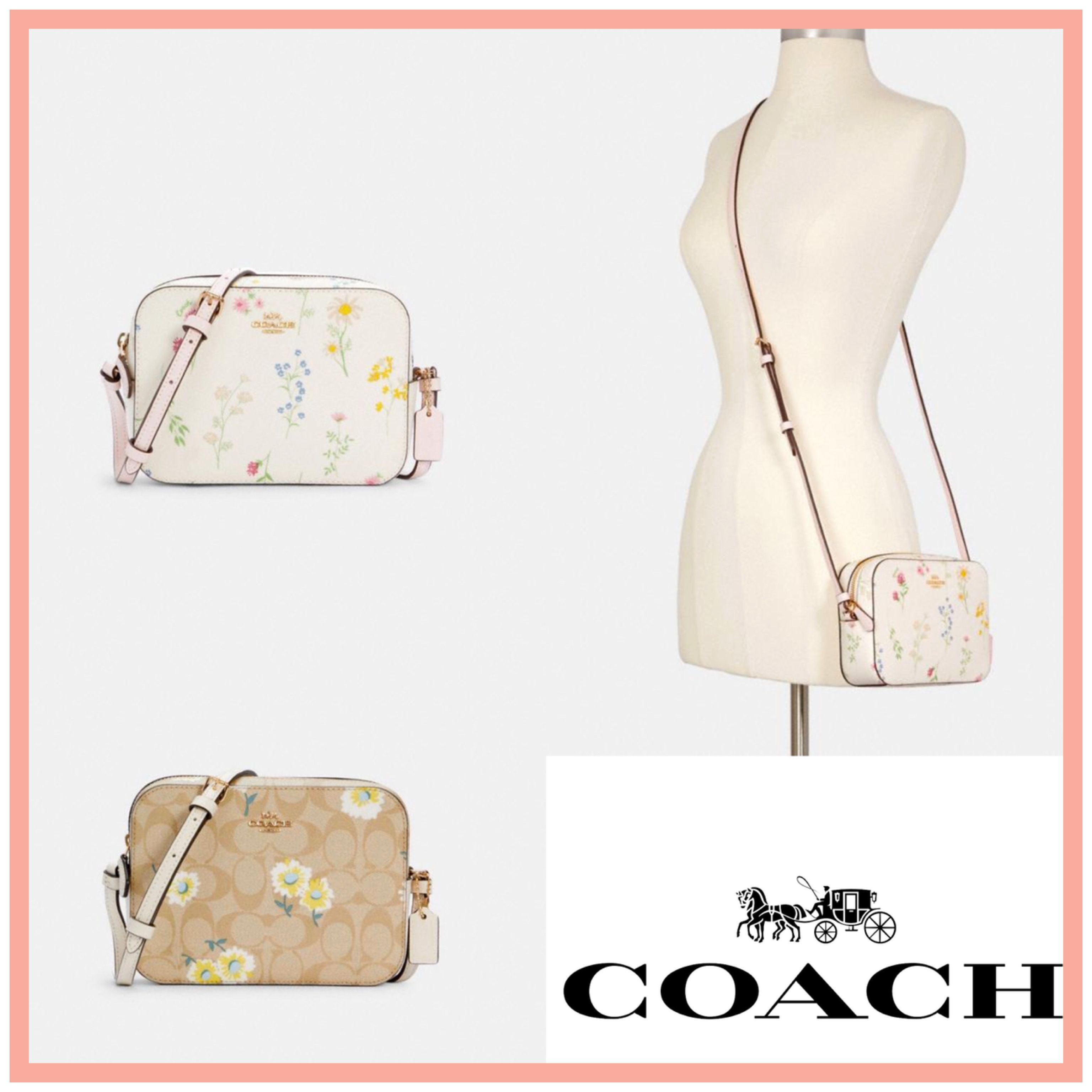 COACH] ミニカメラバッグ 花柄♪ (Coach/ショルダーバッグ・ポシェット