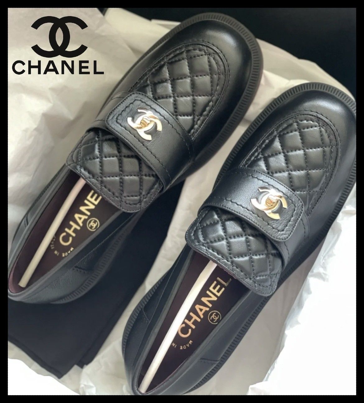 可愛いフォルムで人気♪】CHANEL ローファー (CHANEL/ローファー